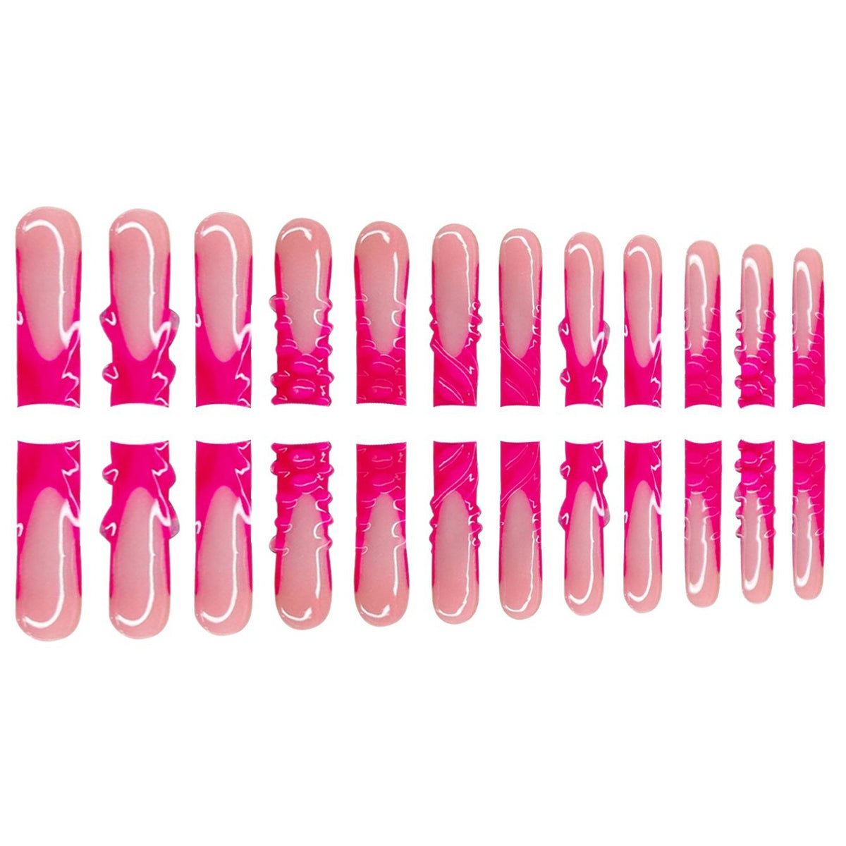 Künstlerische Skulptierte Nagelkunst Brehn
