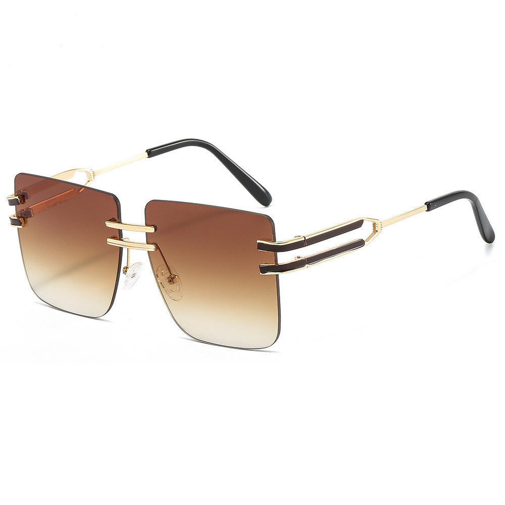 Damen modische Sonnenbrille mit extravagantem Rahmen und filigranen Akzenten Brehn