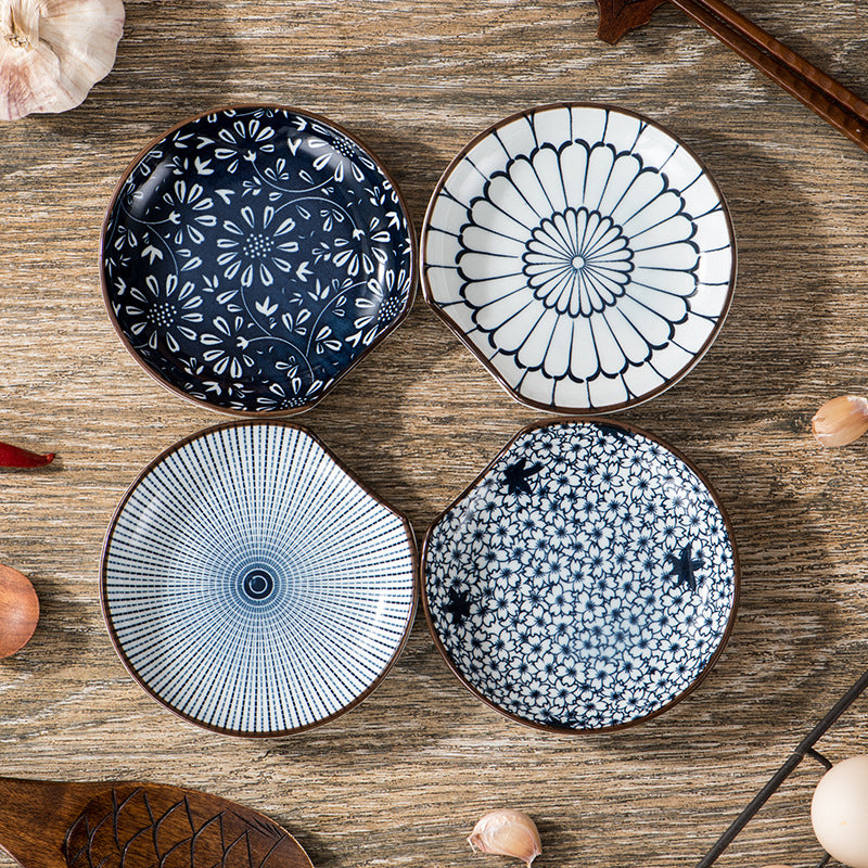 Elegantes Porzellanschalen-Set für Vorspeisen