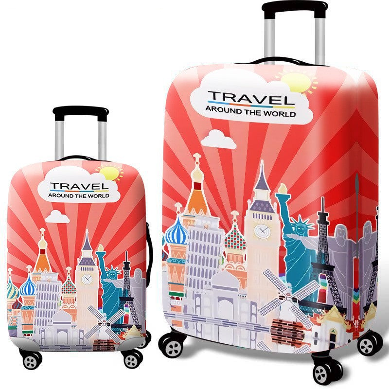 Damen Hartschalenreisekoffer mit nostalgischem London-Motiv Brehn