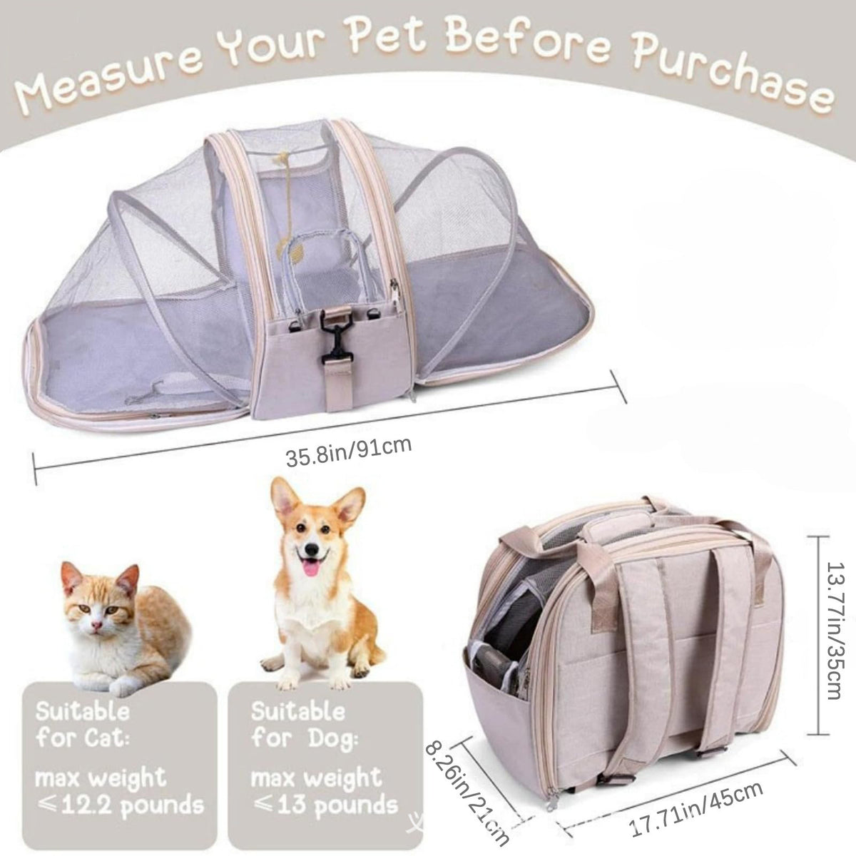 Multi-Funktionale Reise-Duffle-Tasche Brehn