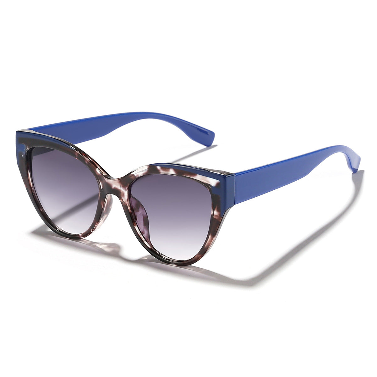 Damen trendige Katzenaugen Sonnenbrille mit hochwertigem Rahmen Brehn