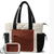 Stilvolle und Funktionale Tragetasche mit Separater Kosmetiktasche Brehn