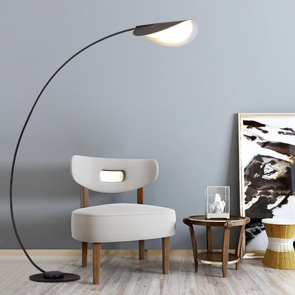 Moderne Bogen-LED-Stehlampe mit einstellbarer Helligkeit