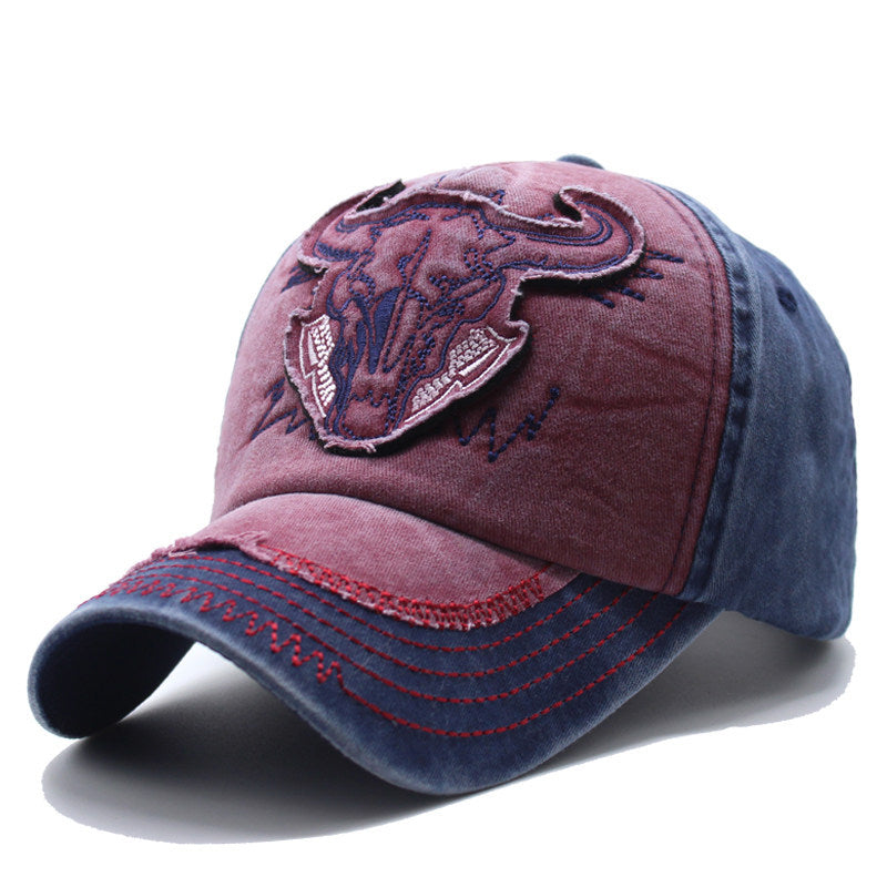 Herren Bestickte Westernstil Mütze Brehn
