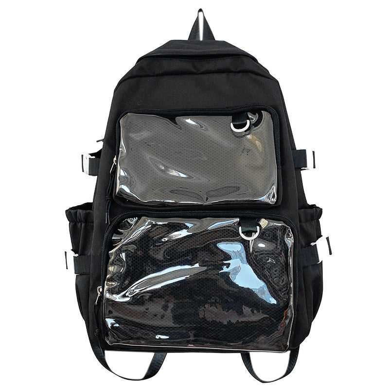 Mehrzweck-Transparenter Netz-Schul-Rucksack