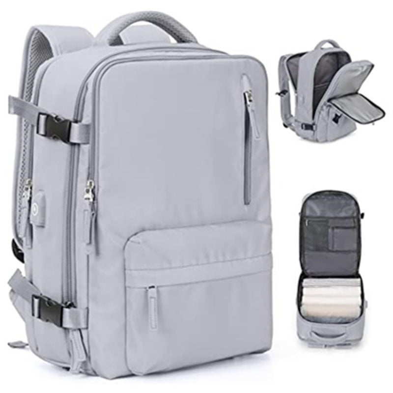 Multi-Fach Stilvoller Reise-Rucksack Brehn