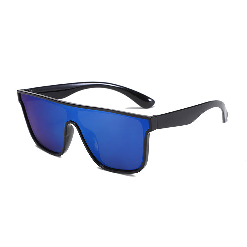 Damen Sportliche Sonnenbrille mit breitem Rahmen und polarisierenden Gläsern Brehn
