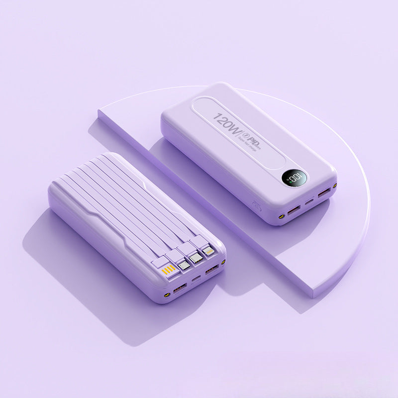 Hochleistungs-Powerbank mit Digitalanzeige und Schnellladefunktion Brehn
