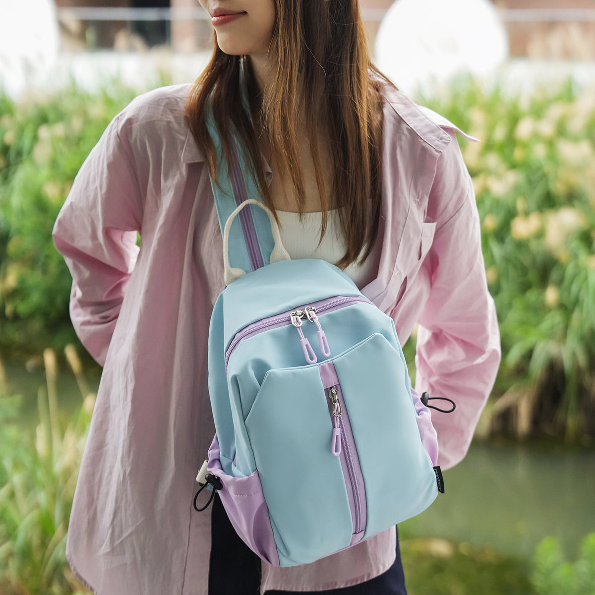 Leichtgewicht Multi-Taschen Rucksack Brehn