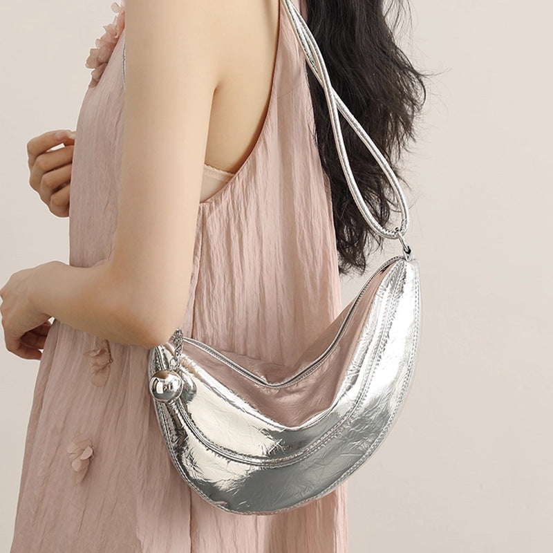 Metallic Modische Schultertasche Brehn