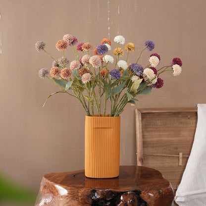Texturiertes Künstliches Zinnia Blumenarrangement