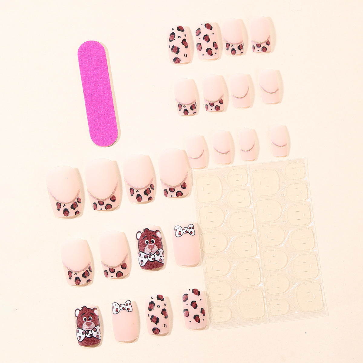 Verspielte Tier-Themen Nagelkunst Brehn