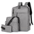 Vielseitiges Mehrfach-Fach-Rucksack-Set Brehn