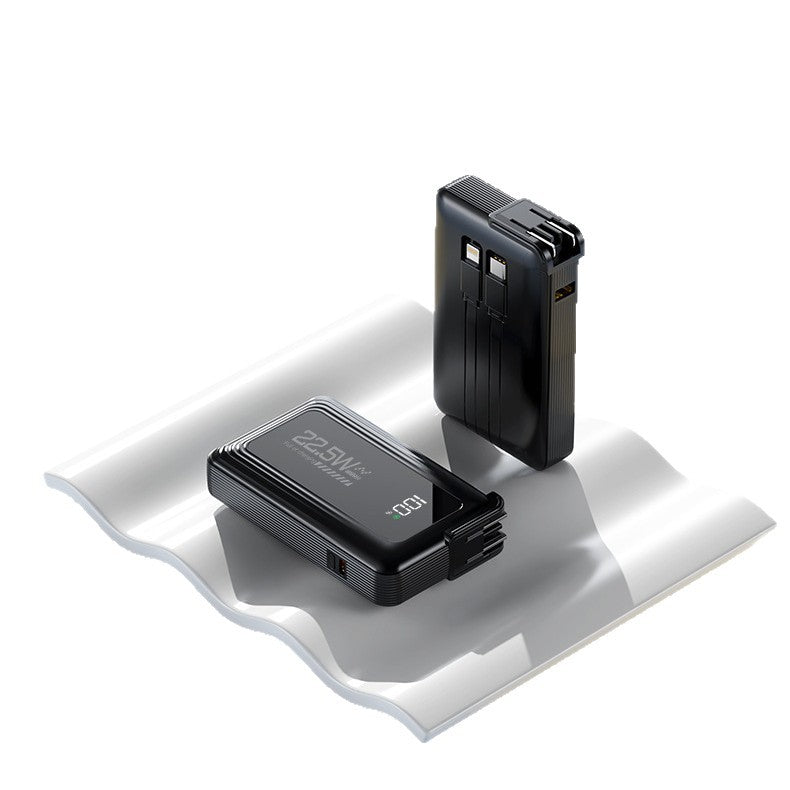Leistungsstarke Powerbank mit Schnellem Ladeanschluss und Digitaler Anzeige Brehn