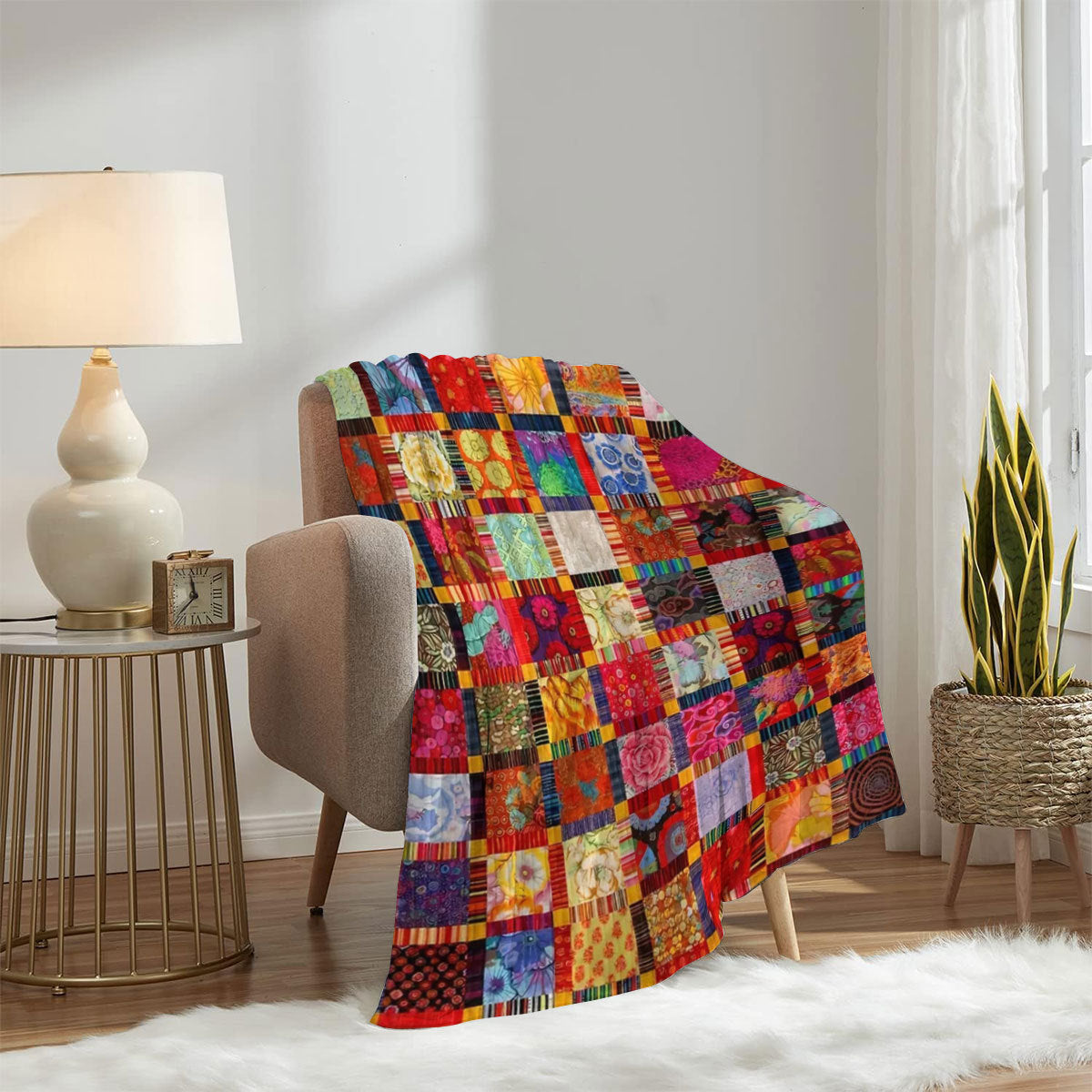 Patchwork Decke