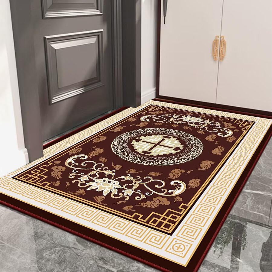 Dekorativer persischer Teppich im inspirierenden Design
