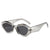 Designer Winkel-Sonnenbrille