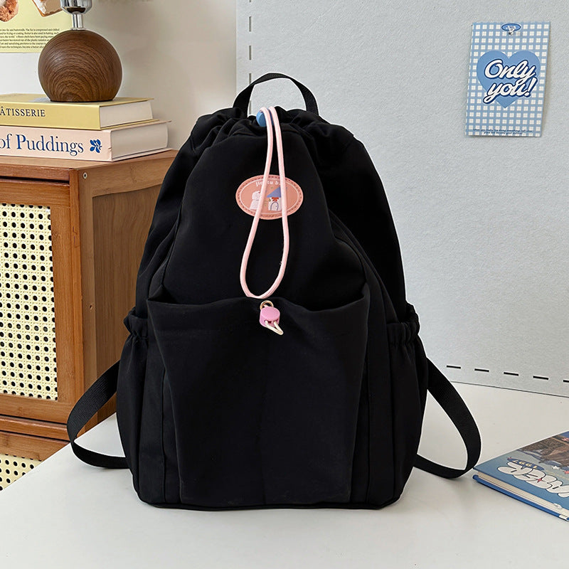 Süßer ästhetischer Kordelzug-Rucksack