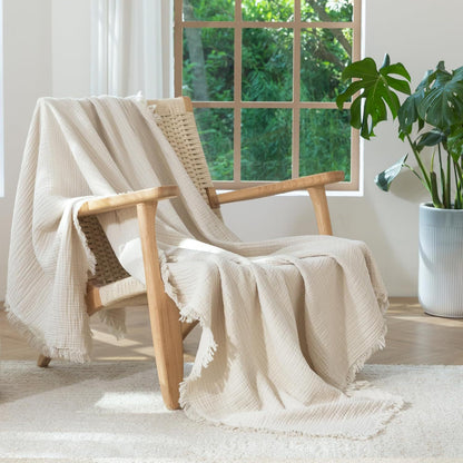 Damen Weiche und atmungsaktive Wohndecke Brehn