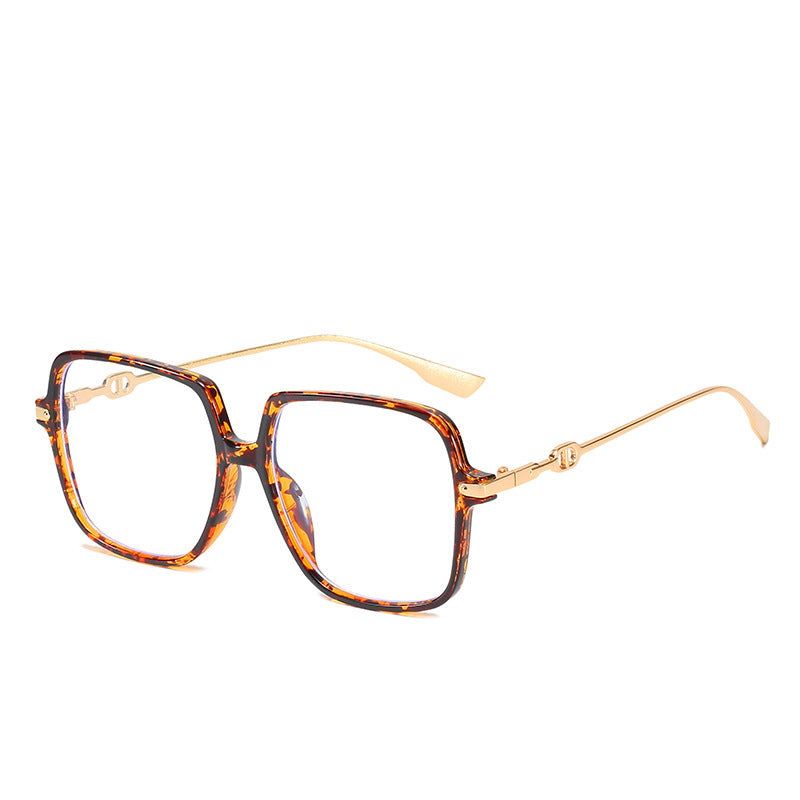 Oversized Chic Quadratrahmen Sonnenbrille Brehn