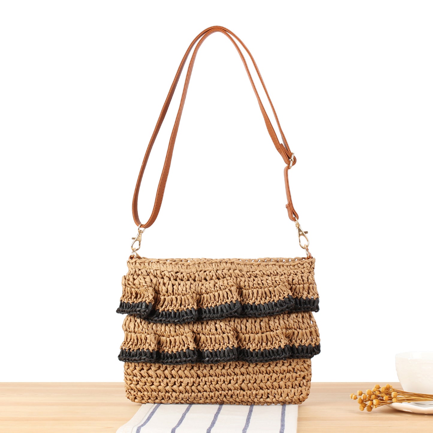 Trendige Handtasche mit Raffinesse Brehn