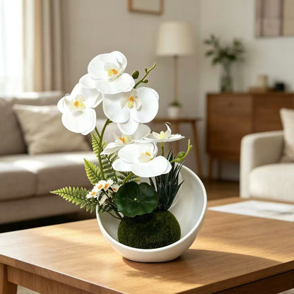Elegante Orchideenarrangement