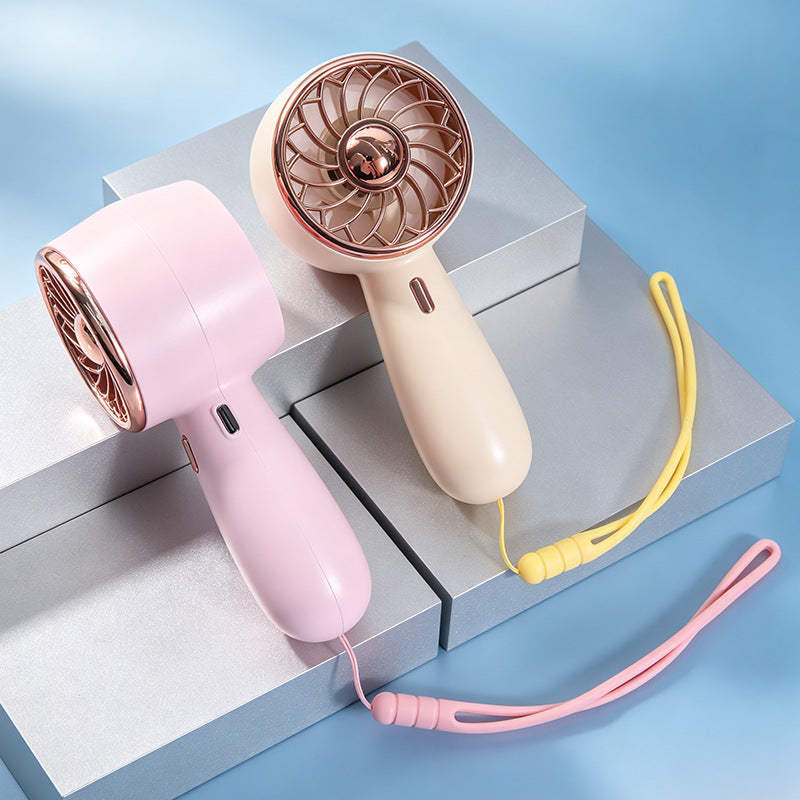 Damen Tragbarer Handventilator mit stilvollem Gitterdesign Brehn