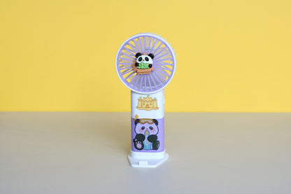 Unisex Tragbarer Handventilator im niedlichen Panda-Design Brehn