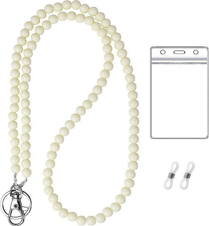Perlen-Lanyard mit ID-Halter Brehn