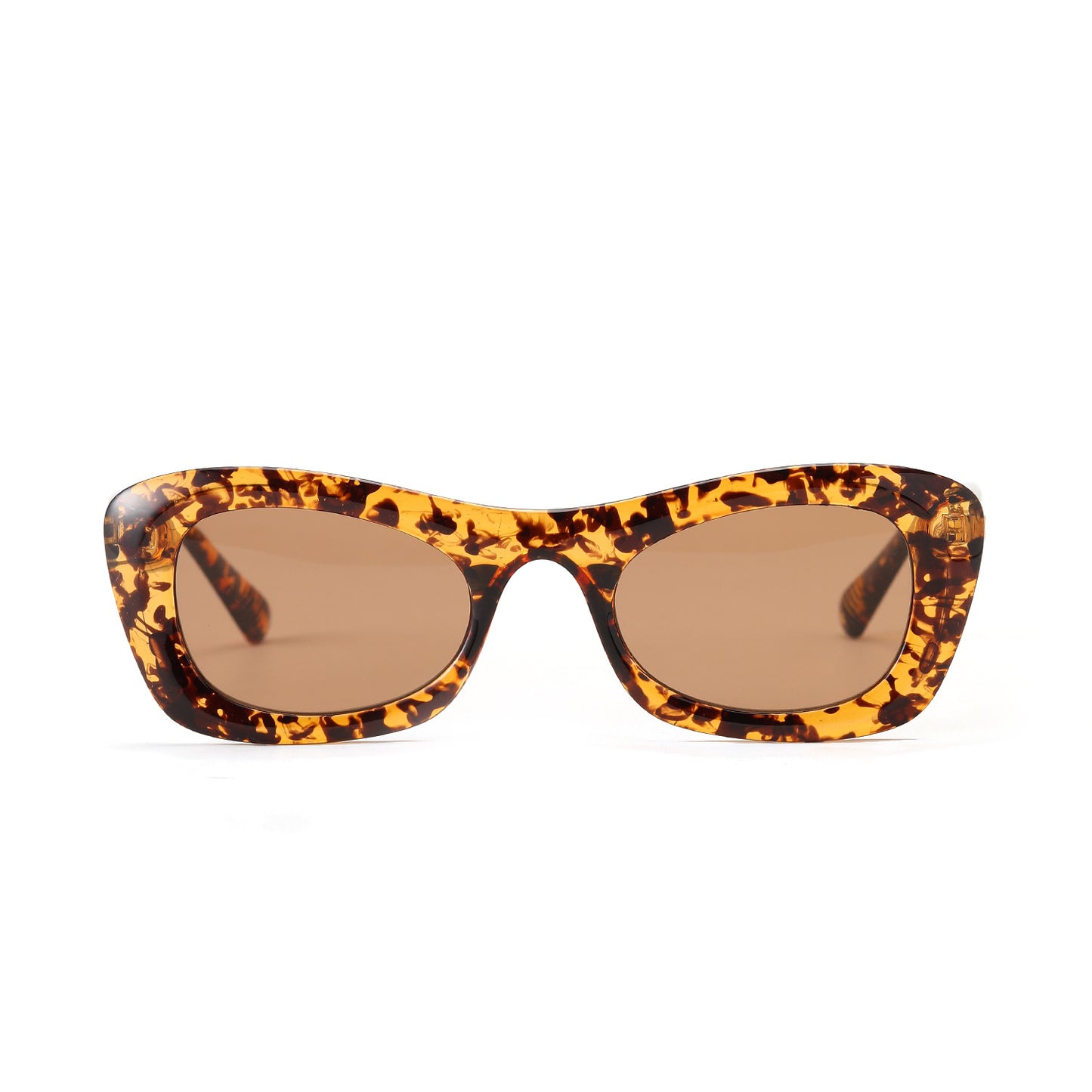 Damen stylische Sonnenbrille im angesagten Geometrie-Design Brehn