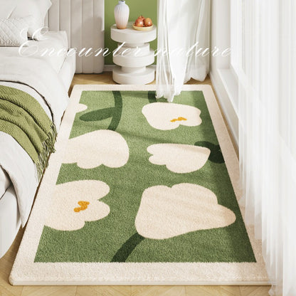 Niedlicher blumenmuster Teppich aus Memory Foam Brehn