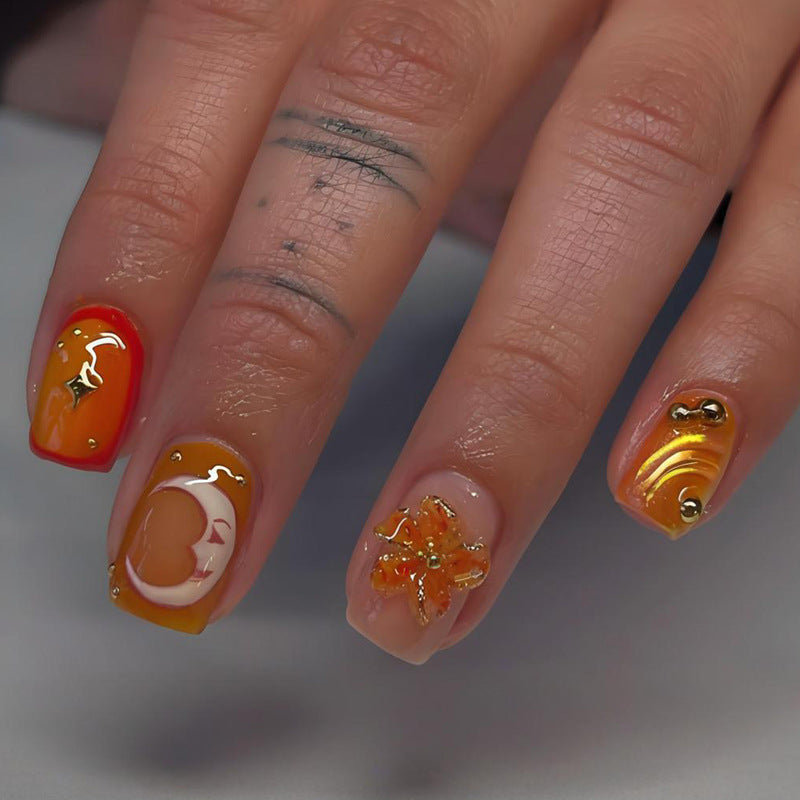 Kunstnagelset mit kreativen Sommerdesigns Brehn