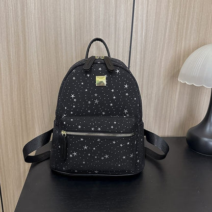 Damen Mini-Rucksack mit Sternenmuster Brehn