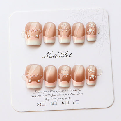 Elegante Press-On Nagelkunst Kollektion