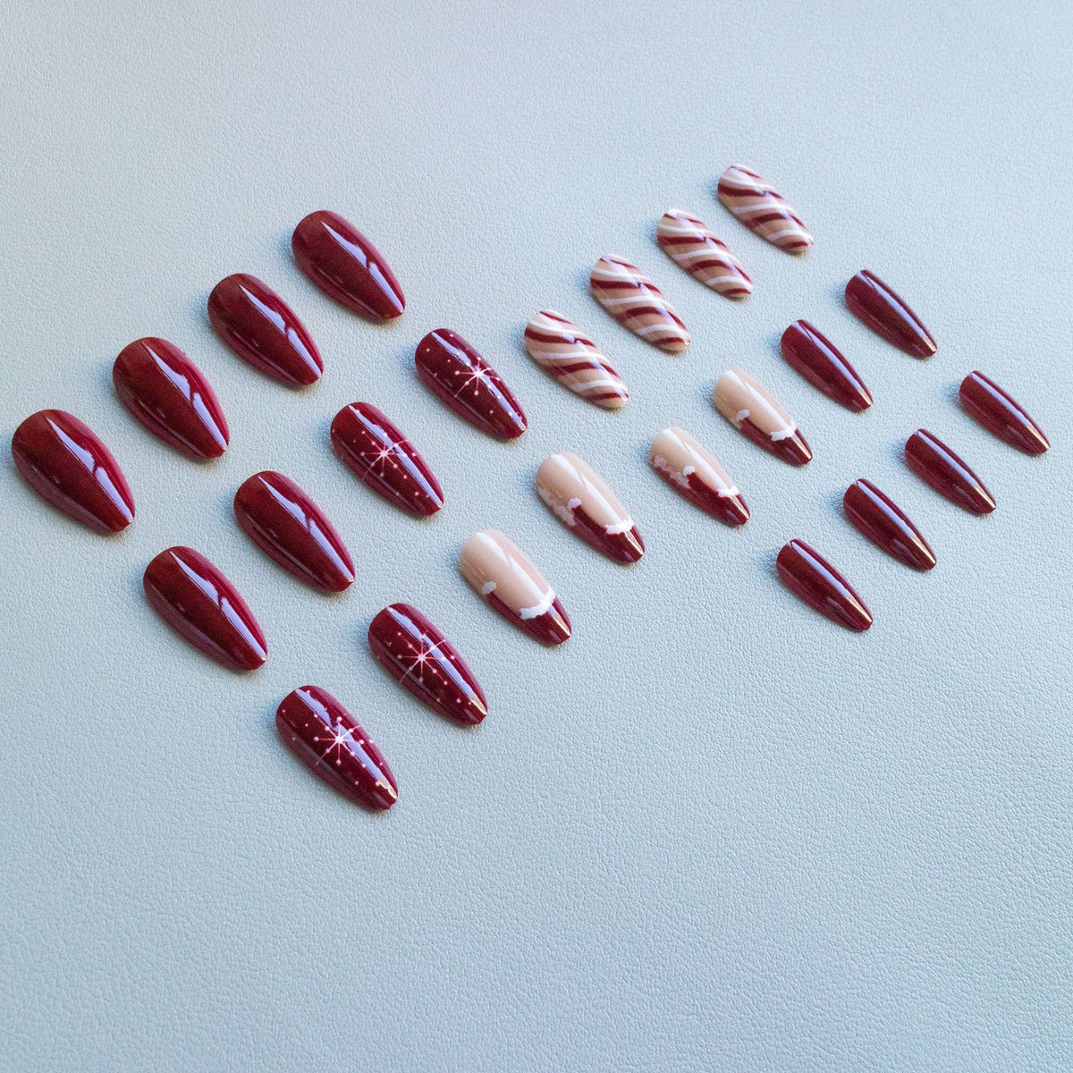 Festliches Acryl-Nagelkunst-Set