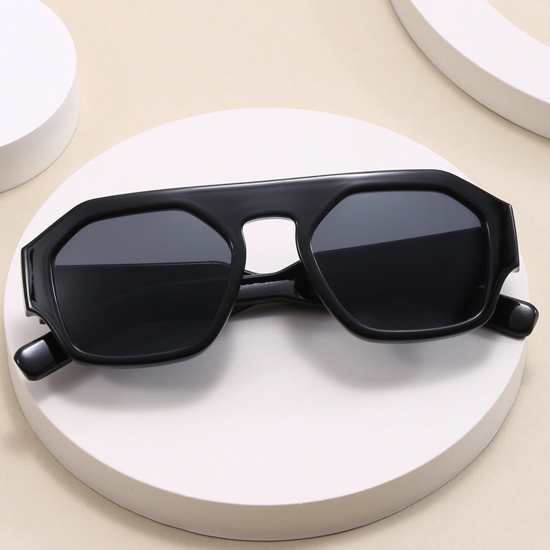 Damen modische geometrische Sonnenbrille Brehn
