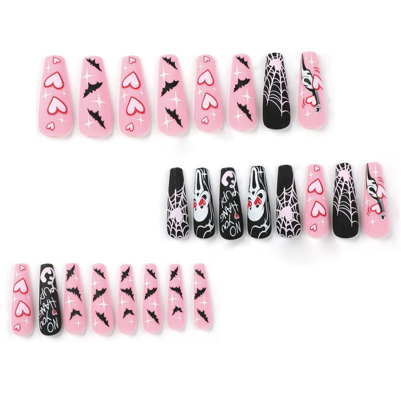 Thematisches Halloween Press-On Nagelset Brehn
