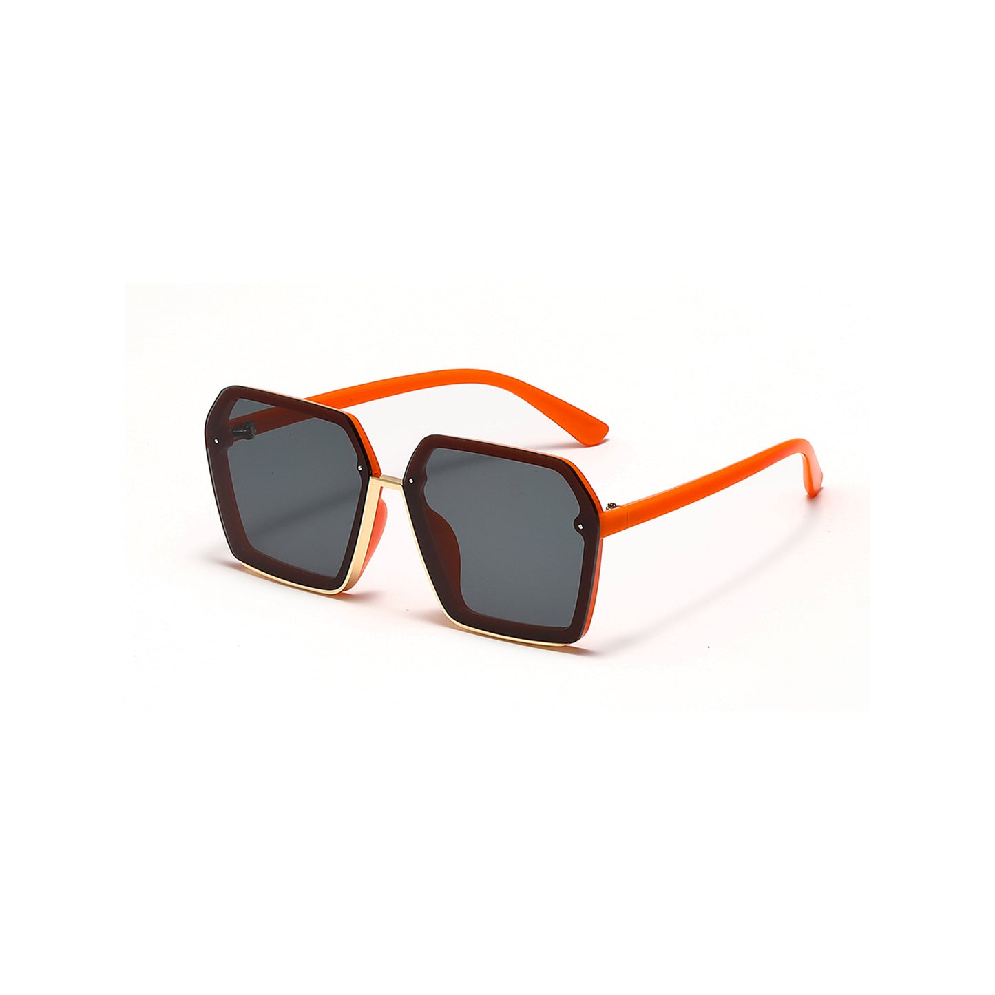 Damen kreative oversized Sonnenbrille mit einzigartiger Geometrie Brehn