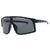 Damen sportliche Sonnenbrille mit integriertem UV-Schutz und großem Sichtfeld Brehn