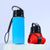 Damen Faltbare Sport-Trinkflasche mit integriertem Strohhalm Brehn