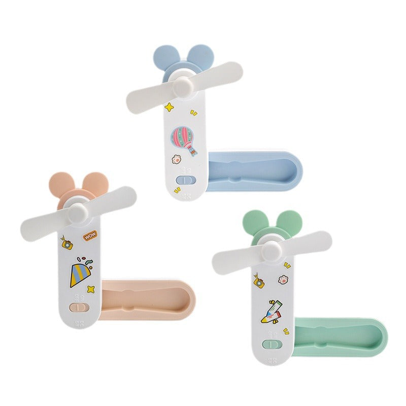 Unisex Tragbarer Mini-Handventilator im niedlichen Design Brehn