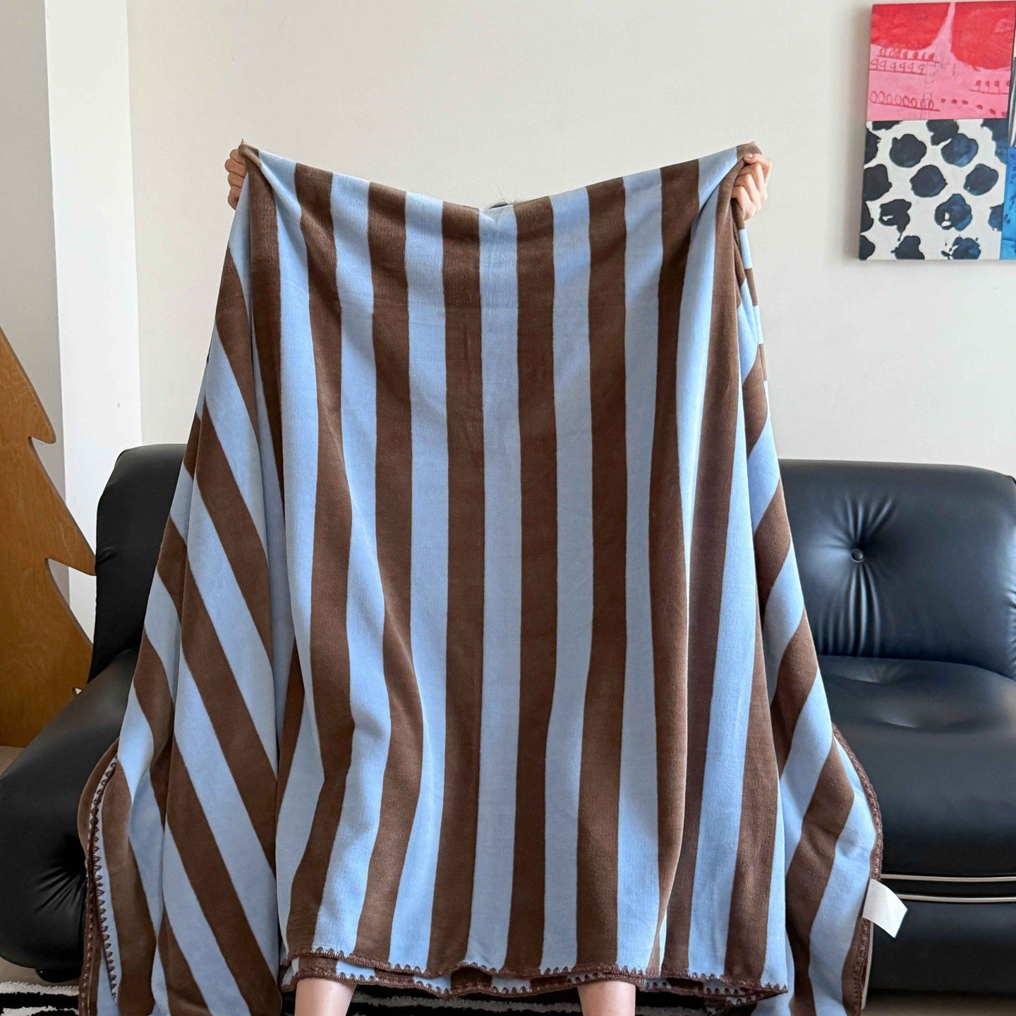 Tiersch-Print Kuscheldecke Brehn