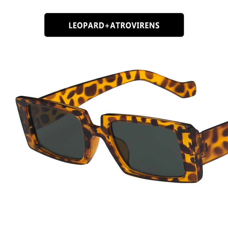 Damen modische quadratische Sonnenbrille im eleganten Retro-Stil Brehn
