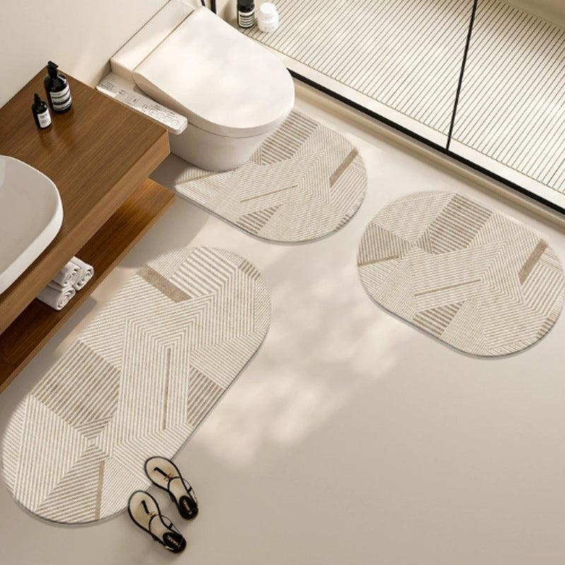 elegantes strukturiertes Badetuch-Set Brehn