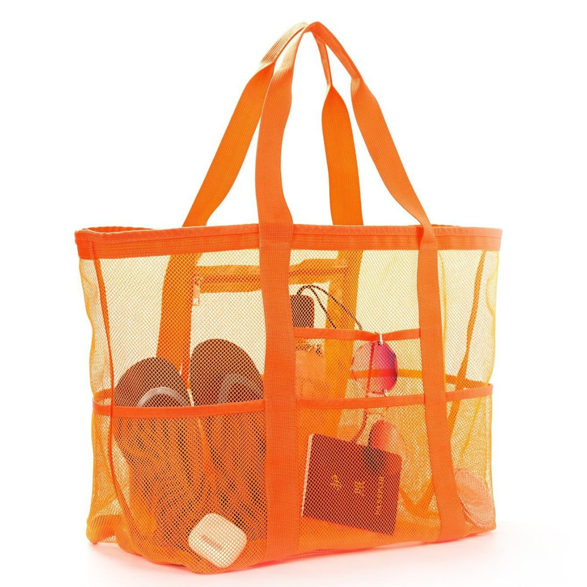 Große Strandtasche Aus Atmungsaktivem Netzmaterial Brehn