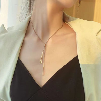 Elegante geschichtete Kettenhalskette Brehn