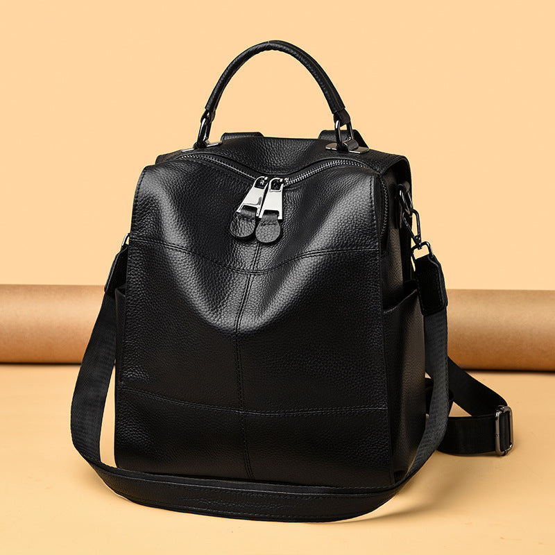 Vielseitiger Multifunktionaler Leder Rucksack Brehn