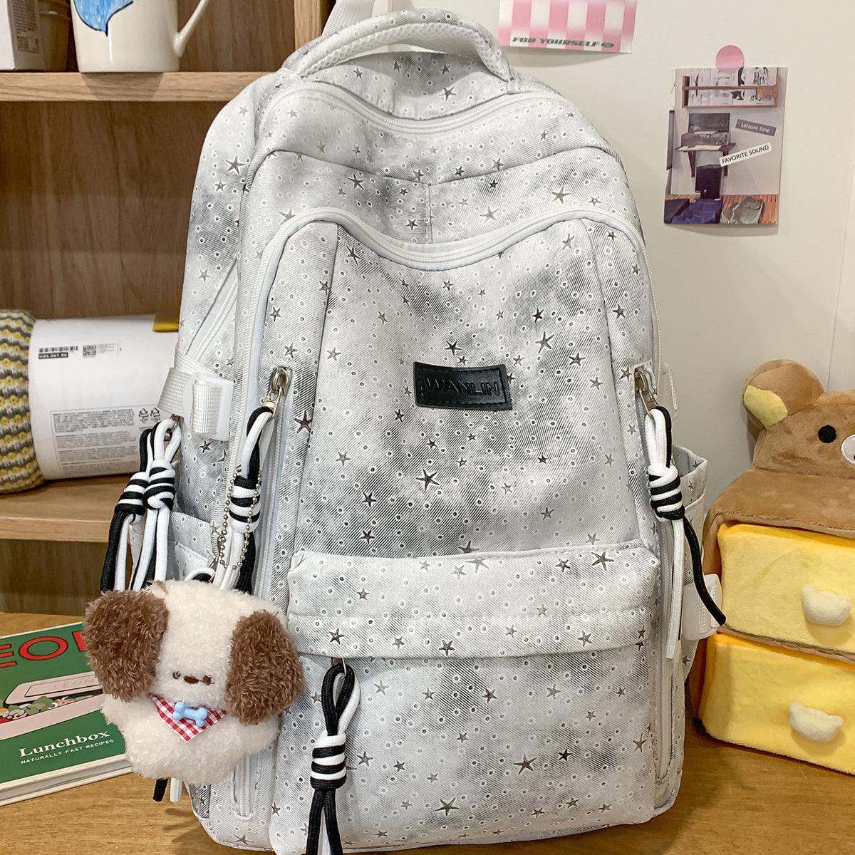 Stylische Sternmuster-Rucksack Brehn 1791205965