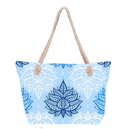 Strandtasche mit floralen Muster Brehn